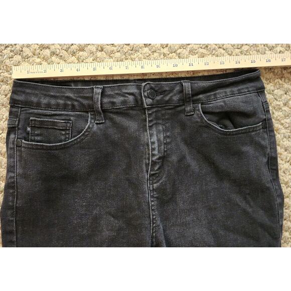Judy Blue Skinny Fit Black 13/31 Jeans - Picture 8 of 9